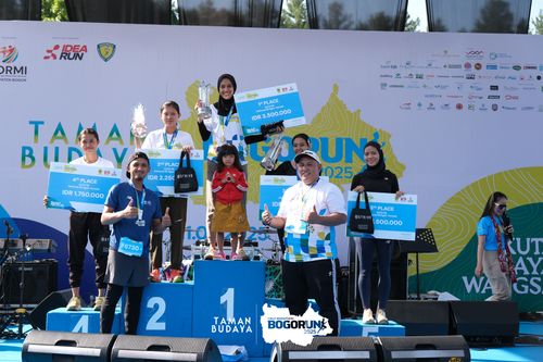 Race photo from Taman Budaya x BOGORUN 2025
