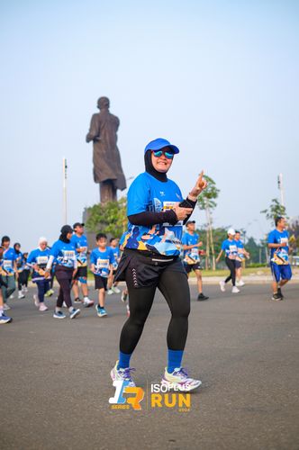Race photo from ISOPlus Run 2024 Jakarta