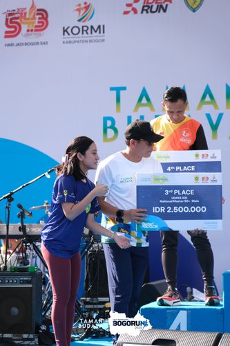 Race photo from Taman Budaya x BOGORUN 2025