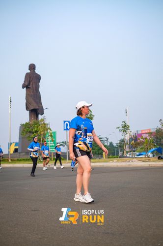 Race photo from ISOPlus Run 2024 Jakarta
