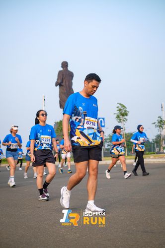 Race photo from ISOPlus Run 2024 Jakarta