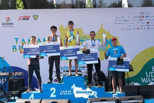 Race photo from Taman Budaya x BOGORUN 2025