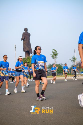 Race photo from ISOPlus Run 2024 Jakarta