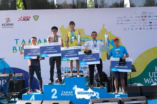 Race photo from Taman Budaya x BOGORUN 2025