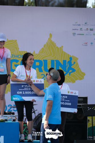 Race photo from Taman Budaya x BOGORUN 2025