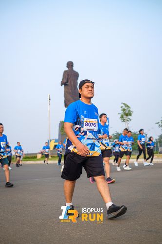 Race photo from ISOPlus Run 2024 Jakarta