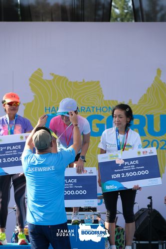 Race photo from Taman Budaya x BOGORUN 2025