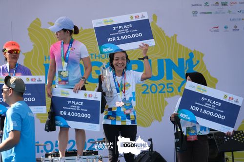 Race photo from Taman Budaya x BOGORUN 2025