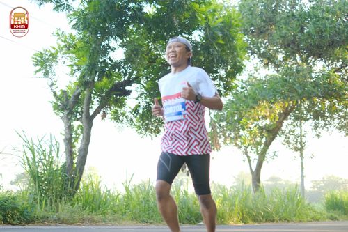 Race photo from Kediri Half Marathon 2024