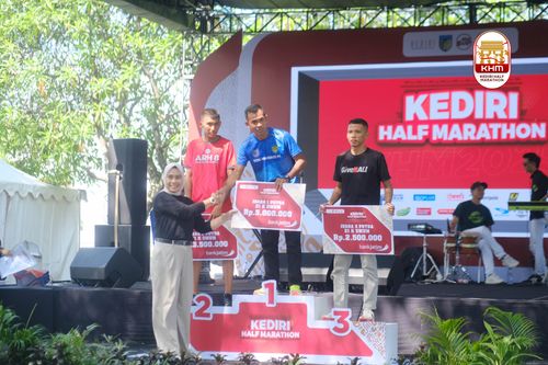 Race photo from Kediri Half Marathon 2025