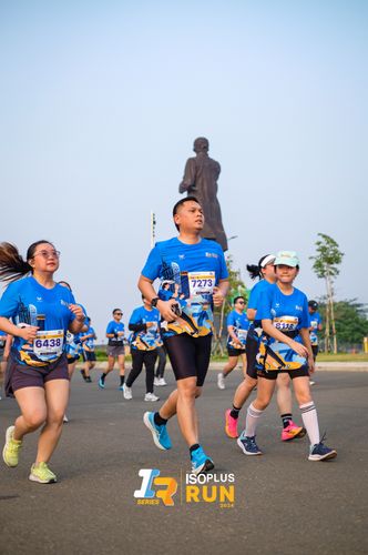 Race photo from ISOPlus Run 2024 Jakarta