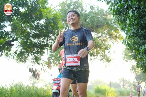 Race photo from Kediri Half Marathon 2024