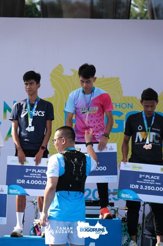 Race photo from Taman Budaya x BOGORUN 2025