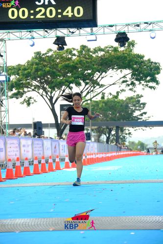 Race photo from CISANGKAN KBP CITY RUN 2025