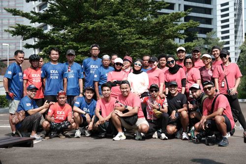 Race photo from Assurance Fun Run 2024