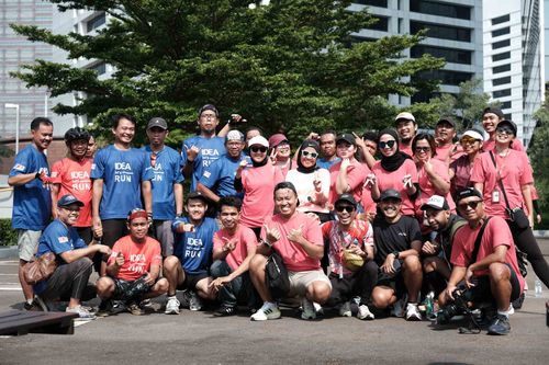 Race photo from Assurance Fun Run 2024