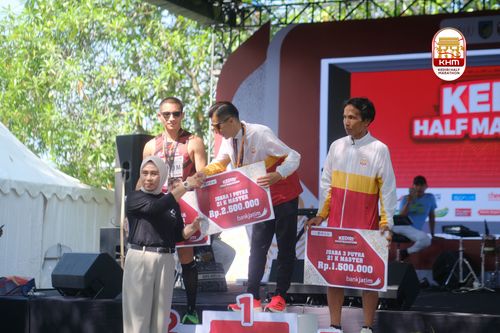 Race photo from Kediri Half Marathon 2025
