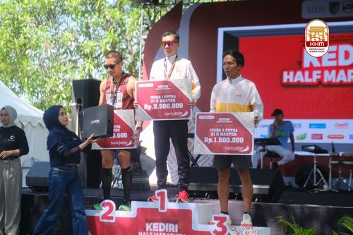 Race photo from Kediri Half Marathon 2025
