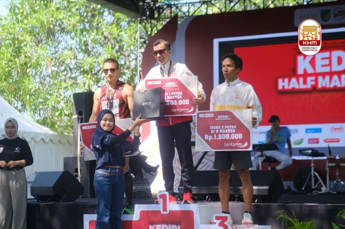 Race photo from Kediri Half Marathon 2025