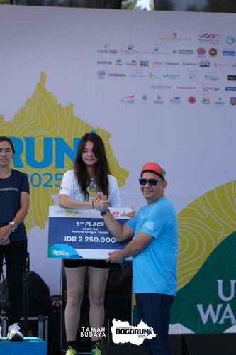 Race photo from Taman Budaya x BOGORUN 2025