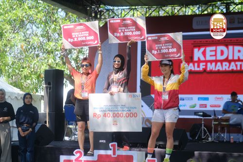 Race photo from Kediri Half Marathon 2025
