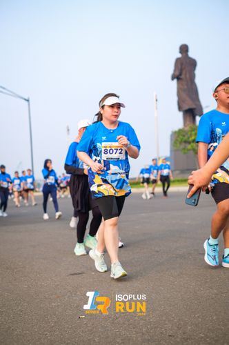 Race photo from ISOPlus Run 2024 Jakarta