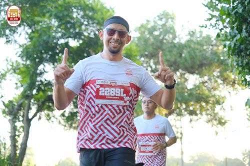 Race photo from Kediri Half Marathon 2024