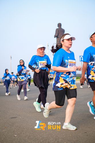 Race photo from ISOPlus Run 2024 Jakarta