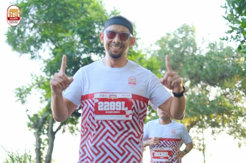 Race photo from Kediri Half Marathon 2024