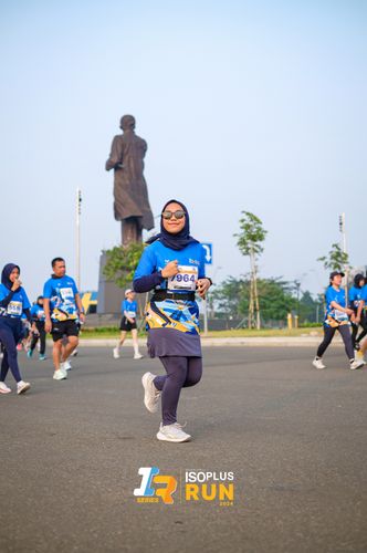 Race photo from ISOPlus Run 2024 Jakarta