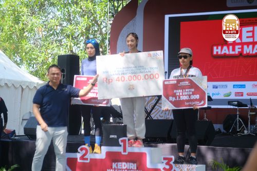 Race photo from Kediri Half Marathon 2025