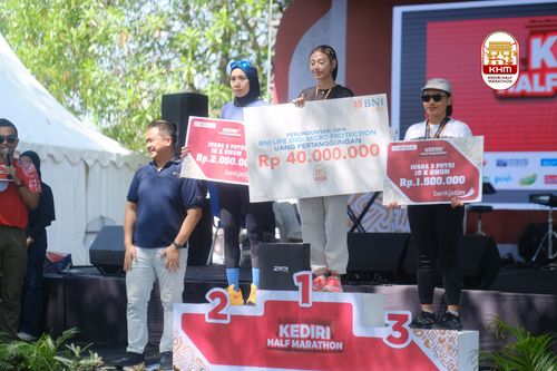 Race photo from Kediri Half Marathon 2025