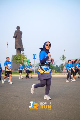 Race photo from ISOPlus Run 2024 Jakarta