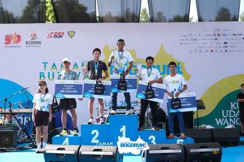 Race photo from Taman Budaya x BOGORUN 2025