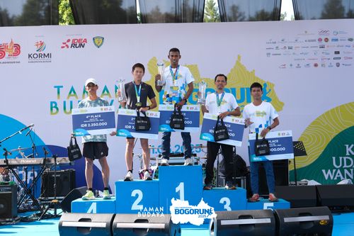 Race photo from Taman Budaya x BOGORUN 2025
