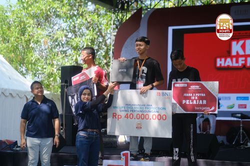 Race photo from Kediri Half Marathon 2025