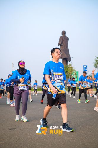 Race photo from ISOPlus Run 2024 Jakarta