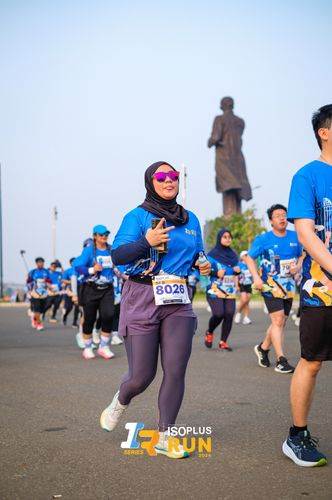 Race photo from ISOPlus Run 2024 Jakarta