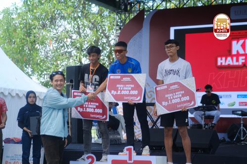 Race photo from Kediri Half Marathon 2025