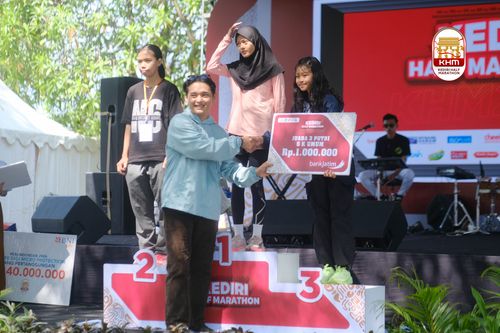 Race photo from Kediri Half Marathon 2025