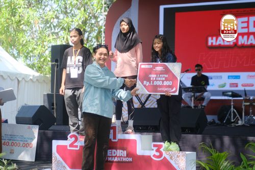 Race photo from Kediri Half Marathon 2025