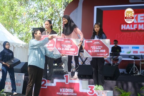 Race photo from Kediri Half Marathon 2025