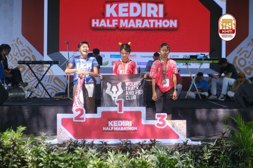 Race photo from Kediri Half Marathon 2025