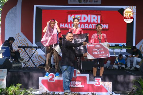 Race photo from Kediri Half Marathon 2025