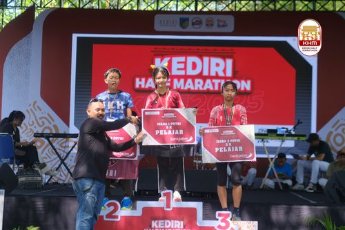 Race photo from Kediri Half Marathon 2025