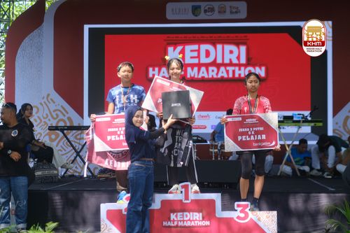 Race photo from Kediri Half Marathon 2025
