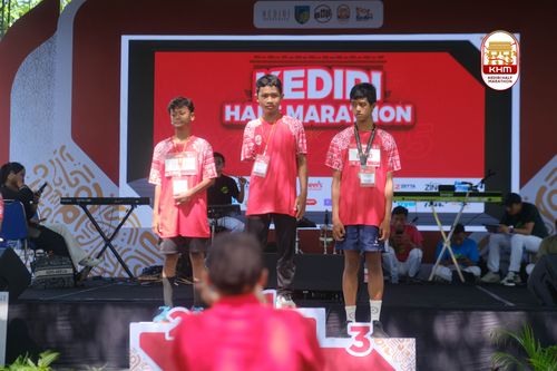 Race photo from Kediri Half Marathon 2025