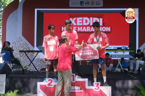 Race photo from Kediri Half Marathon 2025