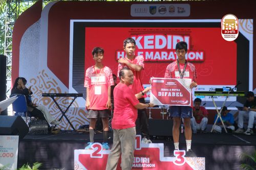 Race photo from Kediri Half Marathon 2025