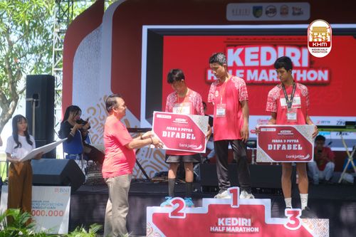Race photo from Kediri Half Marathon 2025